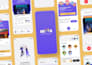 do android ios mobile app designs in figma